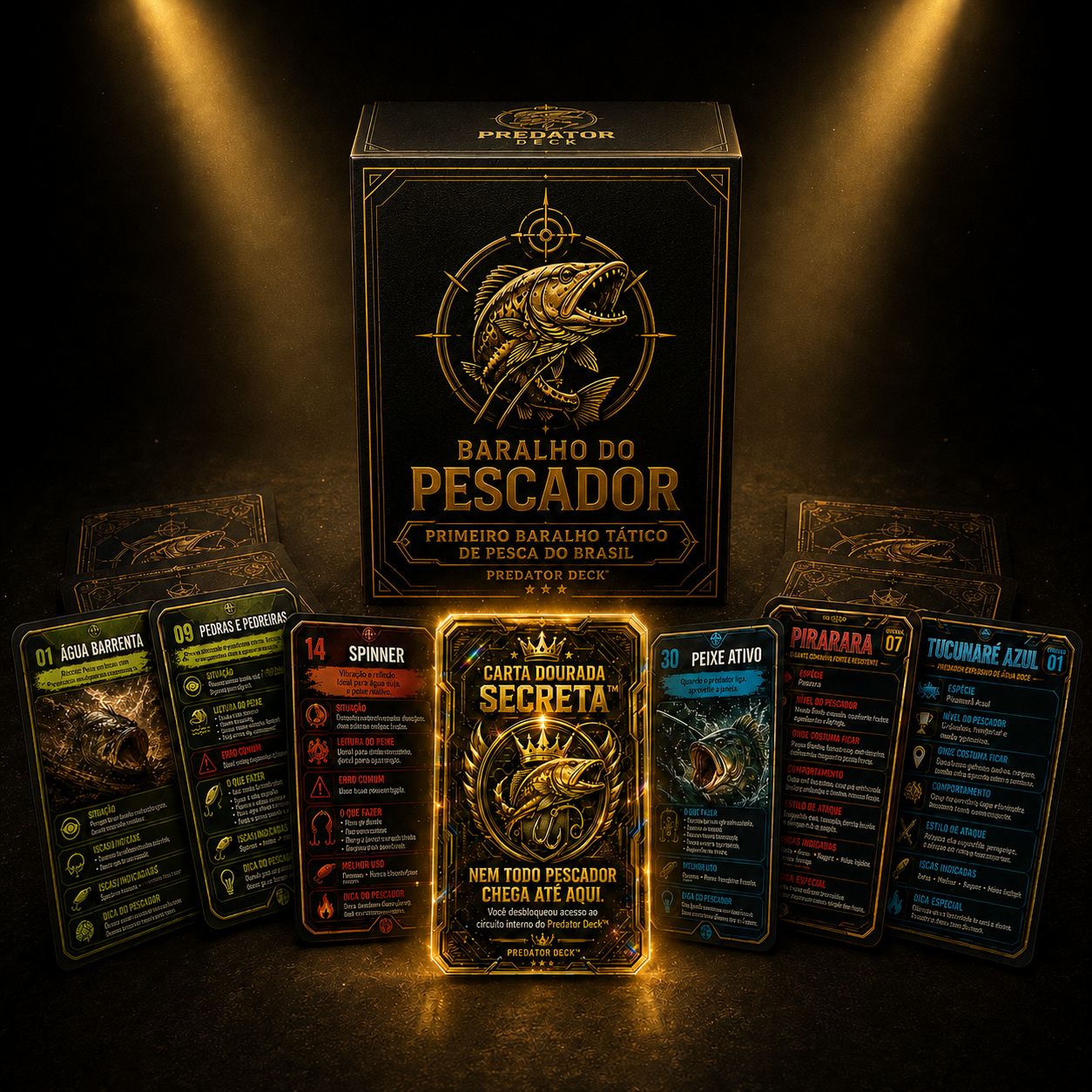 Predator Deck — Baralho Tático do Pescador